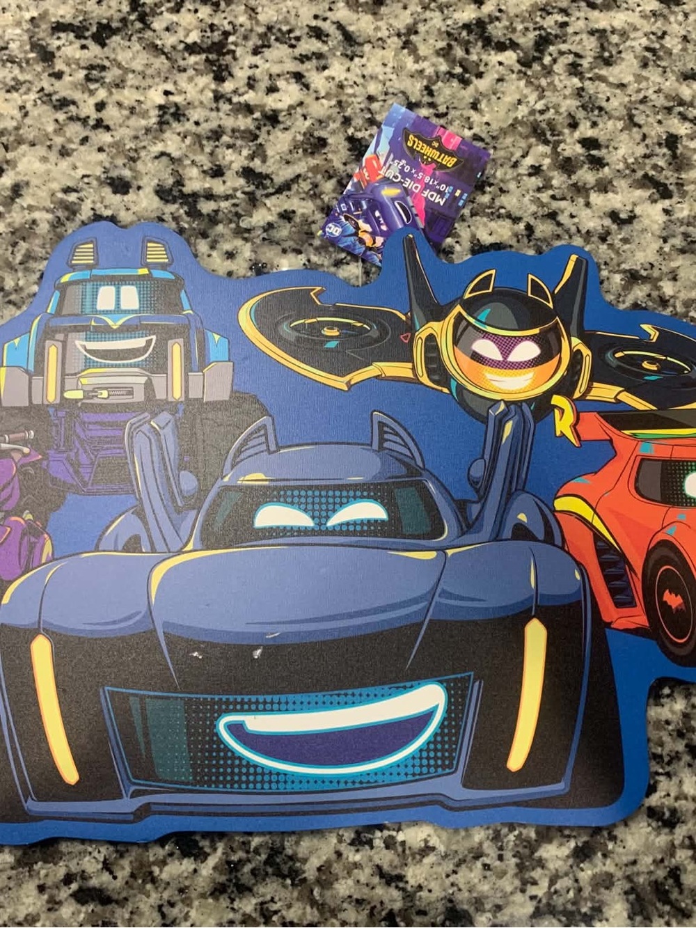 Brand New DC Batwheels Picture Sign